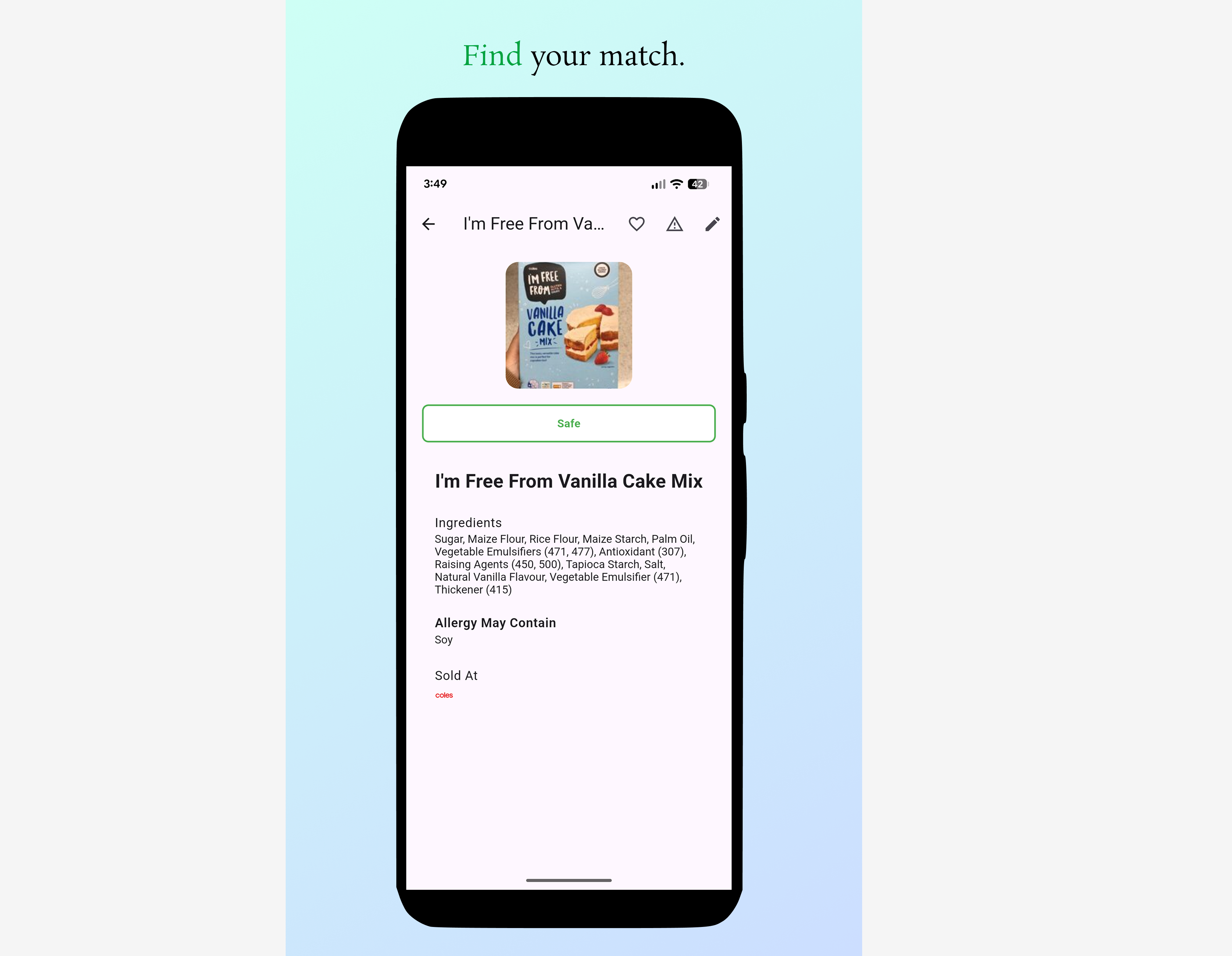 Allergy Mate screenshot